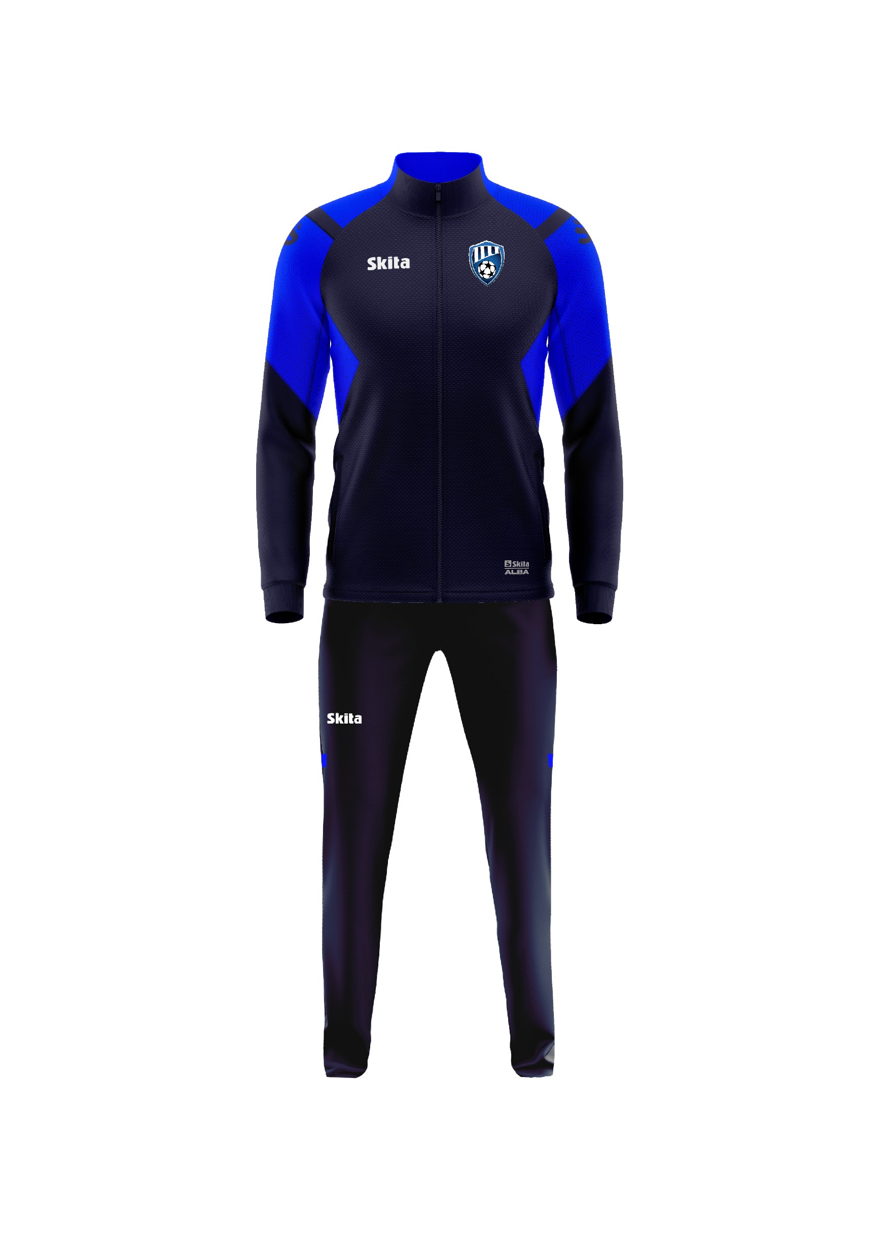 Survêtement ALBA  bleu nuit/bleu roi (FC VAL DE LOIRE)